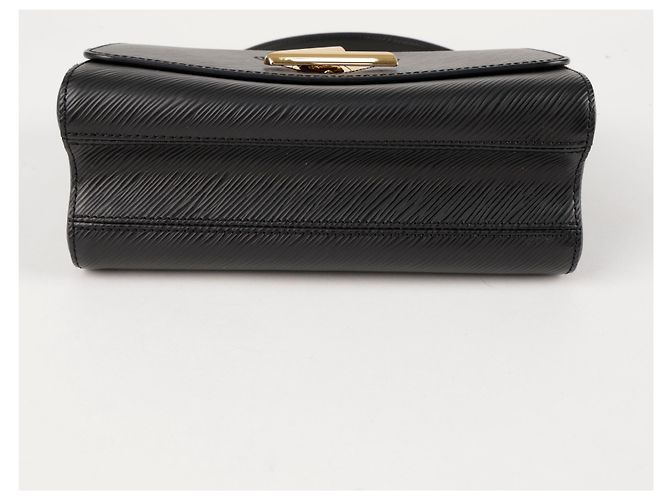 Louis Vuitton Borsa Tote Twist Epi MM Nera Nero - vista 5