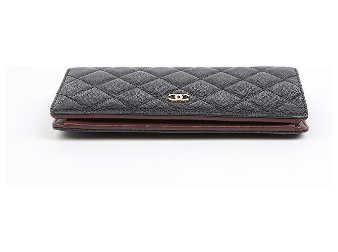 Timeless Chanel Cartera Larga Clásica con Sol Atemporal Negro - vista 6