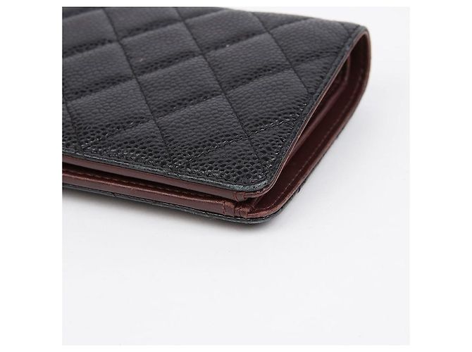 Timeless Chanel Cartera Larga Clásica con Sol Atemporal Negro - vista 7