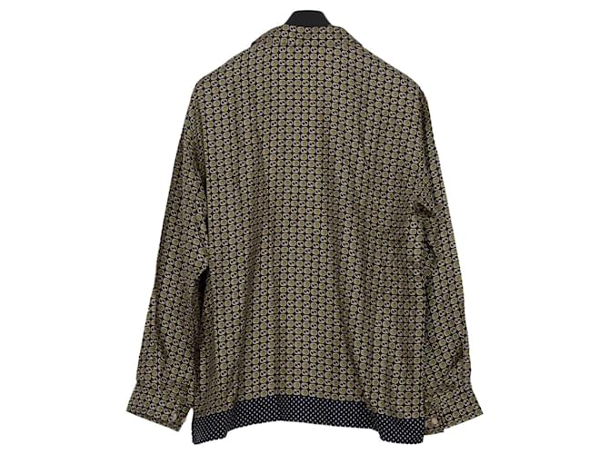 Gucci Camicia con Stampa Interlocking Taglia Multicolore - vista 2
