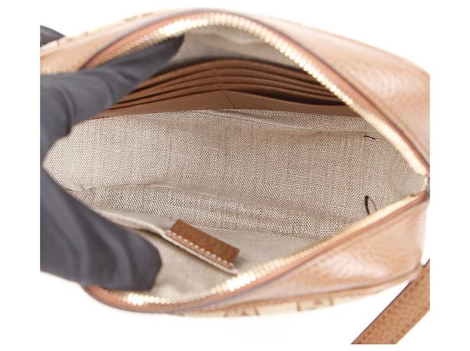Gucci Borsa a tracolla Disco Marrone - vista 10