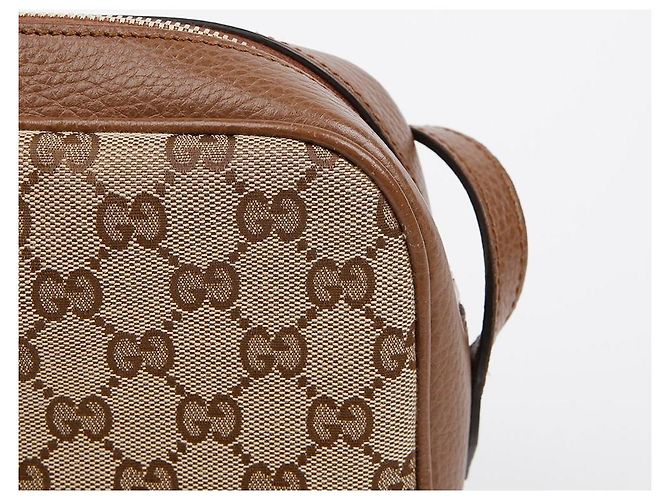 Gucci Borsa a tracolla Disco Marrone - vista 3