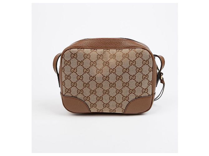 Gucci Borsa a tracolla Disco Marrone - vista 4