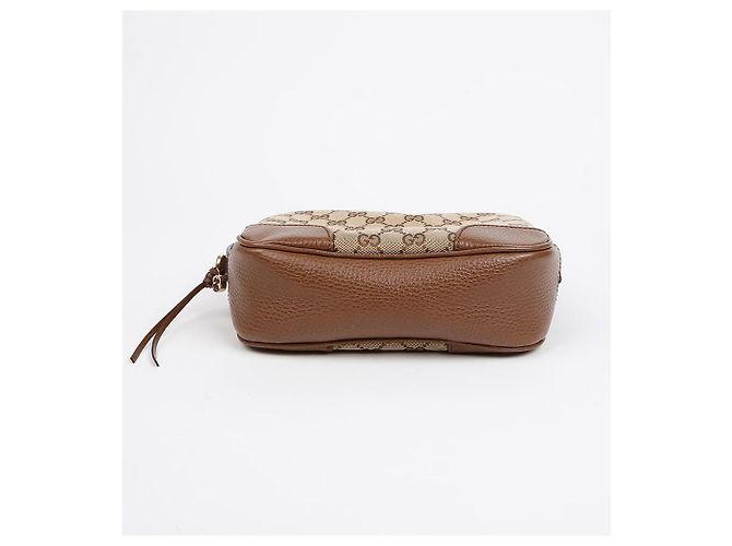 Gucci Borsa a tracolla Disco Marrone - vista 6