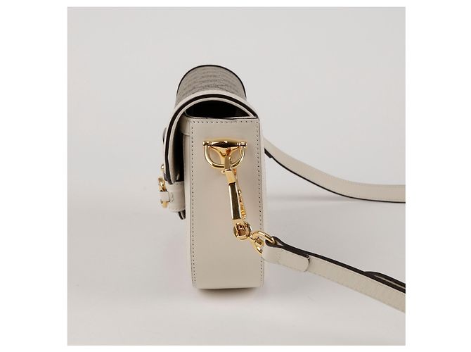 Horsebit 1955 Gucci Horsebit Mini Shoulder Bag White - view 2