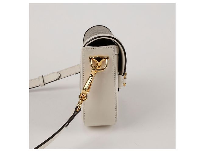 Horsebit 1955 Gucci Horsebit Mini Shoulder Bag White - view 4