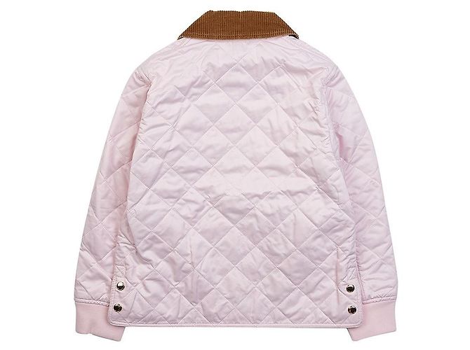 Burberry Steppjacke mit Diamantmuster Weiß - Ansicht 2