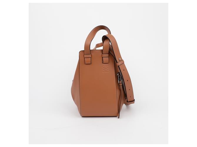 Loewe Borsa a tracolla shopper Hammock Small Marrone - vista 3