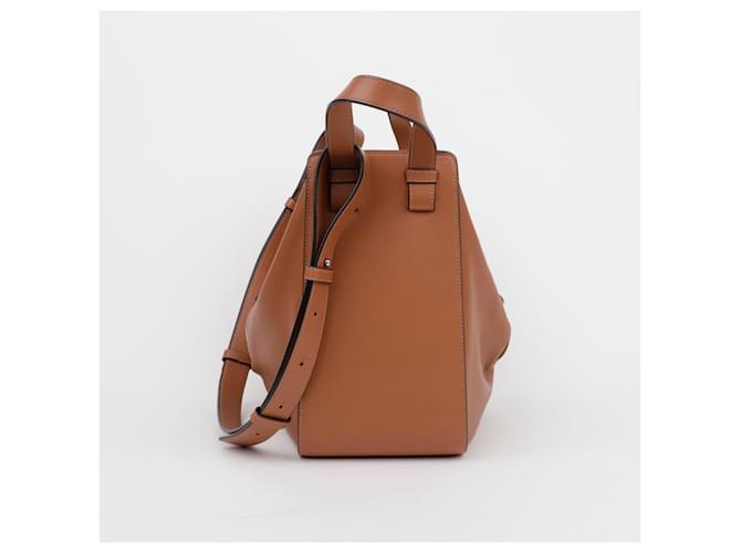 Loewe Borsa a tracolla shopper Hammock Small Marrone - vista 5