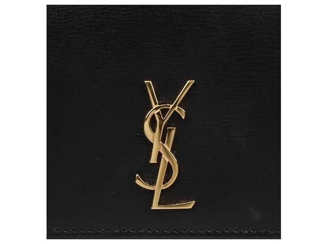 Saint Laurent Portacellulare Monogram Crossbody Nero - vista 2