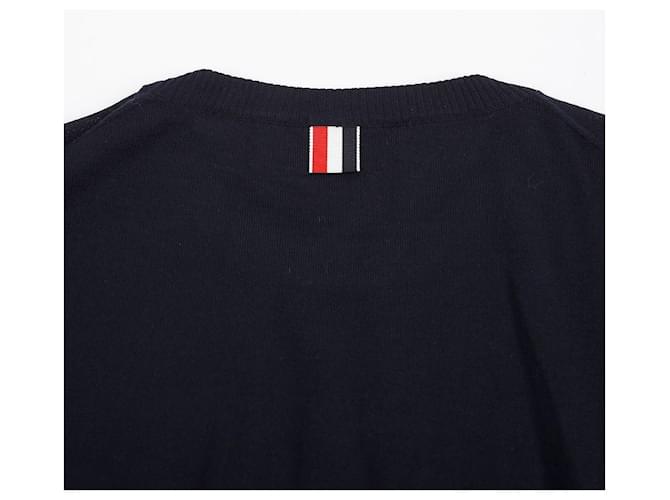 Thom Browne Diagonaler Armband-Strickgröße Blau - Ansicht 7