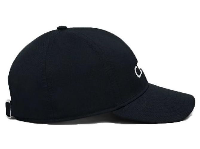 Céline Bestickte Logo-Cap Schwarz - Ansicht 3