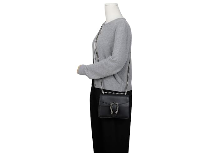 Gucci Mini borsa a tracolla Dionysus Nero - vista 14
