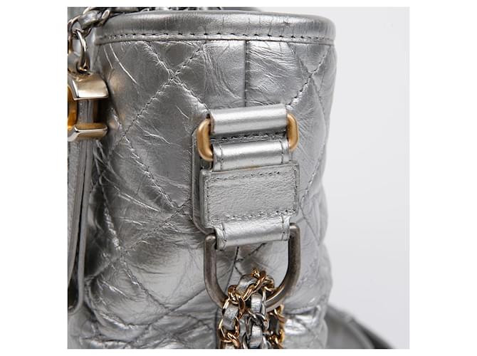 Chanel Borsa Gabrielle Large Hobo a Spalla e Tracolla Argento - vista 5