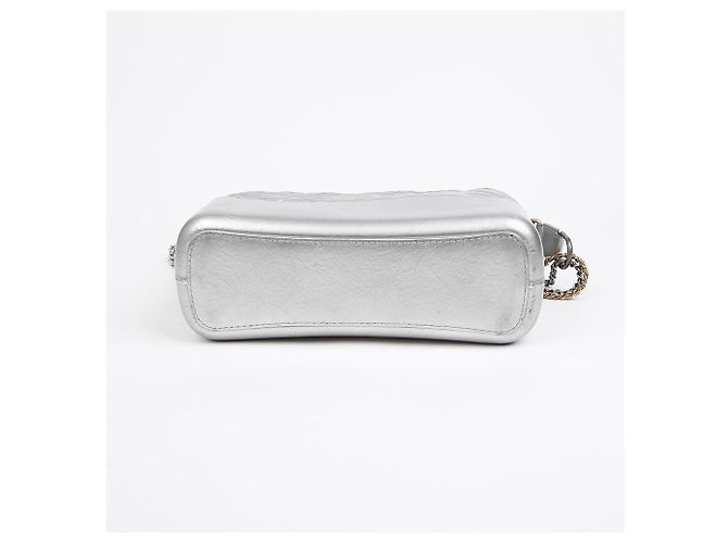 Chanel Borsa Gabrielle Large Hobo a Spalla e Tracolla Argento - vista 6