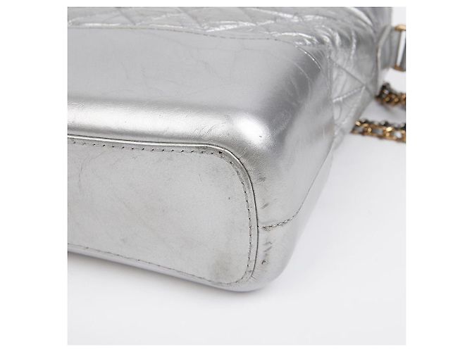Chanel Borsa Gabrielle Large Hobo a Spalla e Tracolla Argento - vista 7