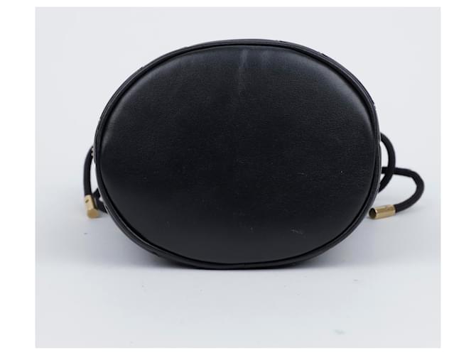 Gucci Mini borsa a secchiello GG Marmont nera Nero - vista 6