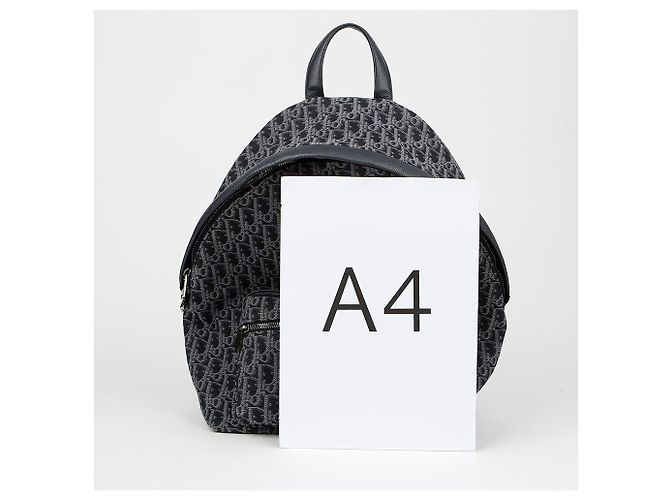 Dior Zaino Oblique Rider Nero - vista 9