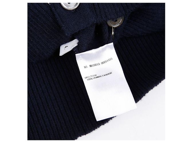 Thom Browne Cardigan mit diagonalen Streifen Blau - Ansicht 7