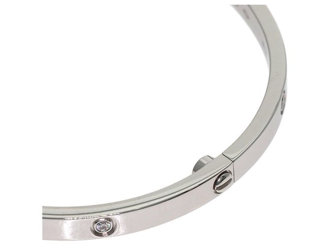 Bracciale charm in oro bianco 18K Cartier Argento - vista 5