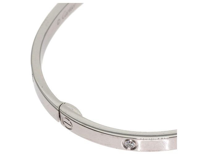 Bracciale charm in oro bianco 18K Cartier Argento - vista 6