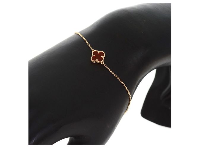 Bracciale Sweet Alhambra di Van Cleef & Arpels D'oro - vista 5