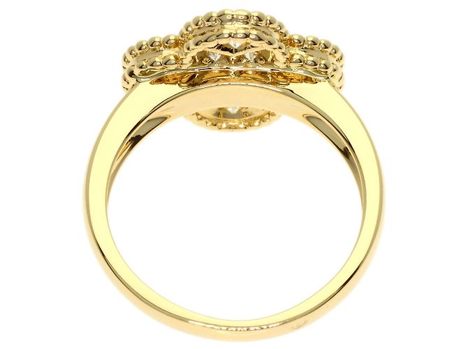 Van Cleef & Arpels Vintage Alhambra Diamantring Golden - Ansicht 4