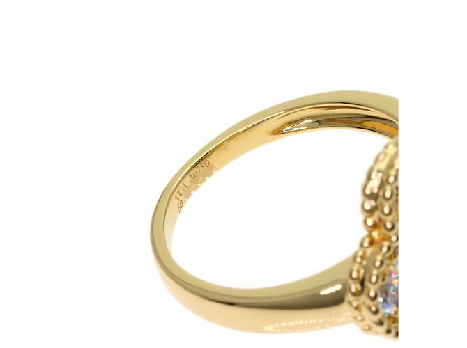 Van Cleef & Arpels Vintage Alhambra Diamantring Golden - Ansicht 7