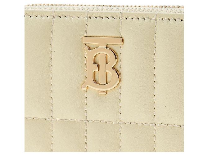 Burberry Lola gesteppte Ledergeldbörse mit Reißverschluss Golden - Ansicht 6
