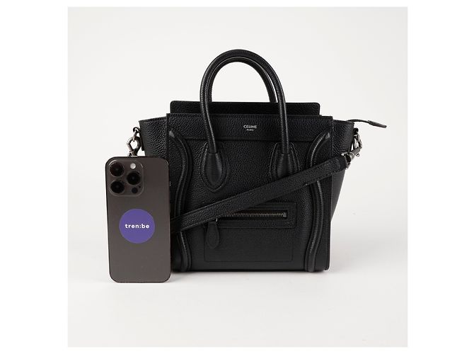 Céline Borsa a Spalla Nano Nera Nero - vista 9