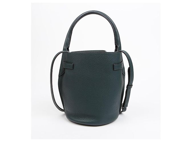 Céline Big Bag Nano Bucket Schultertasche Grün - Ansicht 4