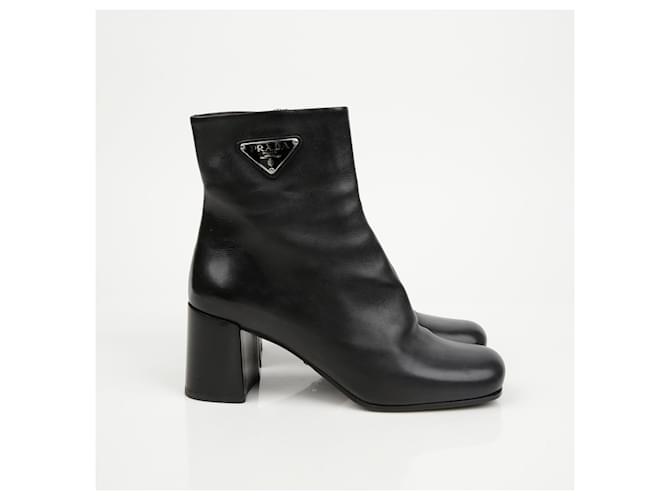 Prada Ankle Boots Größe Schwarz - Ansicht 2