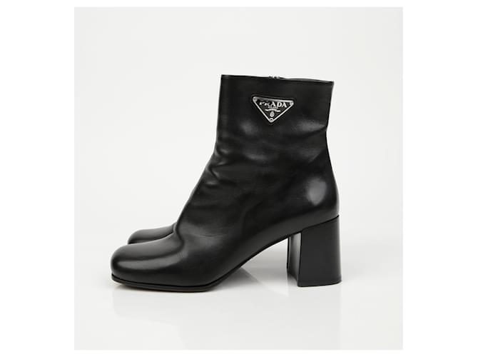 Prada Ankle Boots Größe Schwarz - Ansicht 5