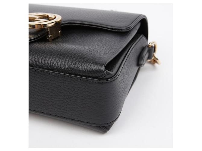 Gucci Interlocking Mini Chain Schultertasche Schwarz - Ansicht 6