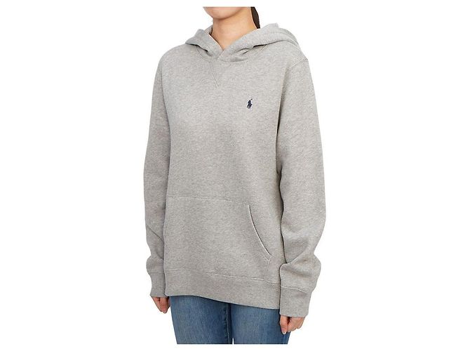 Ralph Lauren Fleece-Kapuzenpullover für Kinder HEATHER (Größe für Erwachsene verfügbar) Silber - Ansicht 3