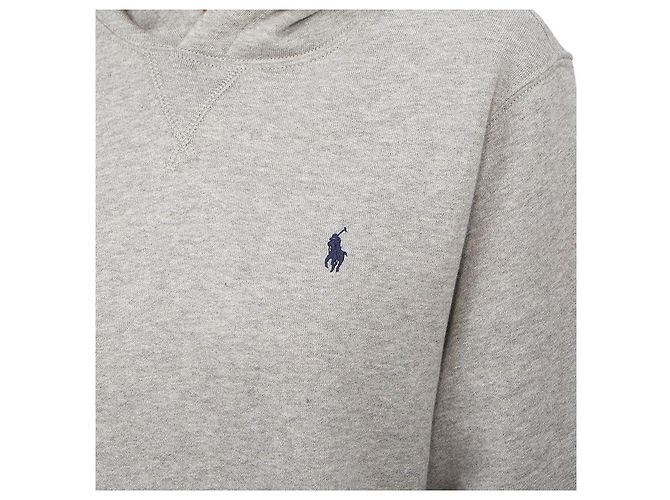 Ralph Lauren Fleece-Kapuzenpullover für Kinder HEATHER (Größe für Erwachsene verfügbar) Silber - Ansicht 7
