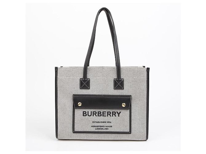 Burberry Freya Small Tote Bag Schwarz - Ansicht 2