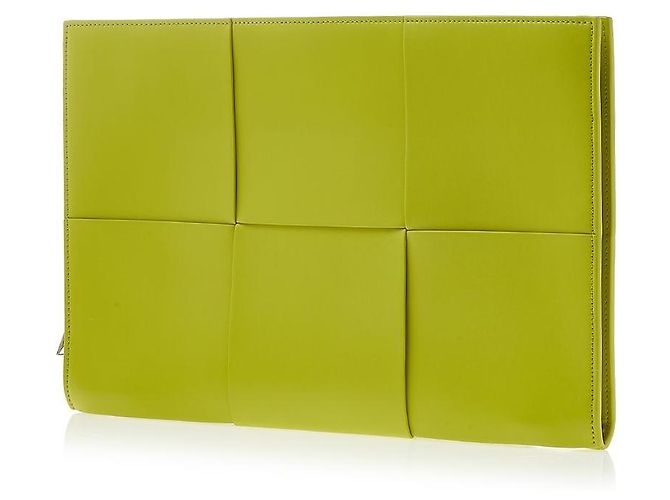 Bottega Veneta Clutch Maxi Intrecciato da uomo D'oro - vista 2