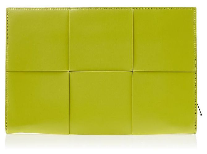 Bottega Veneta Clutch Maxi Intrecciato da uomo D'oro - vista 3