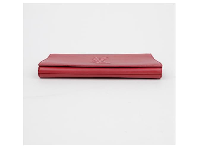 Saint Laurent Clutch Rosso - vista 5