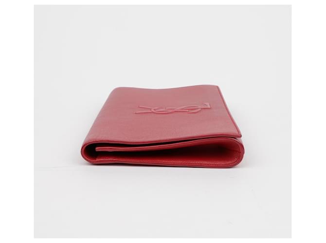 Saint Laurent Clutch Rosso - vista 6