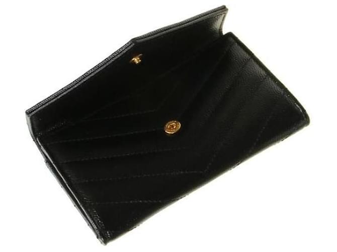 Saint Laurent Tarjetero Monogram Negro - vista 6
