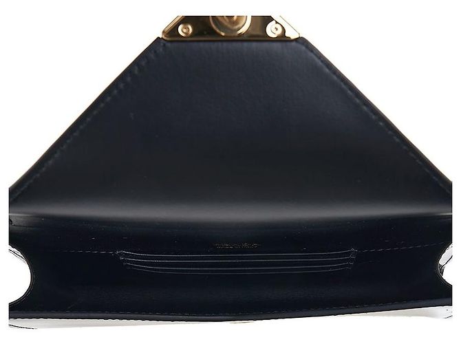 Prada Mini clutch in vernice Nero - vista 10