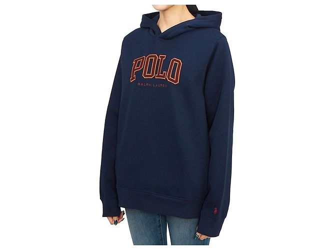 Ralph Lauren Kinder Fleece-Kapuzenpullover NAVY (für Erwachsene geeignet) Schwarz - Ansicht 3