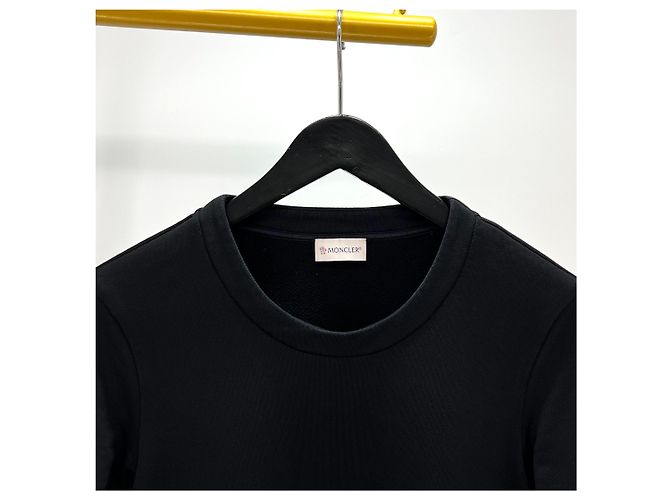 Abito nero girocollo da donna Moncler - vista 4