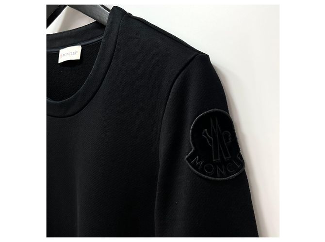 Abito nero girocollo da donna Moncler - vista 5