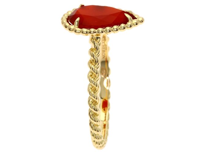 Boucheron Serpent Bohème Small Karneol-Ring Golden - Ansicht 3
