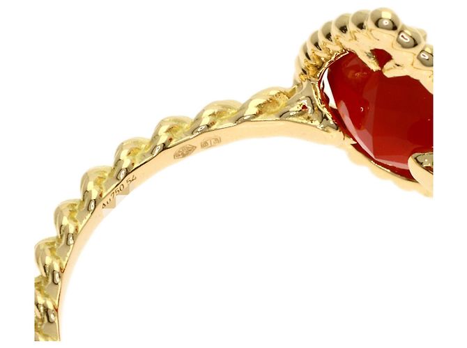 Boucheron Serpent Bohème Small Karneol-Ring Golden - Ansicht 6