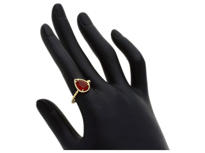 Boucheron Serpent Bohème Small Karneol-Ring Golden - Ansicht 7