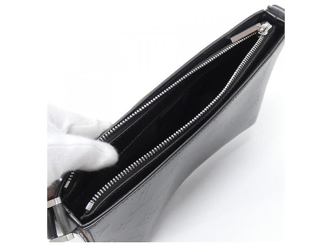 Borsa a Spalla Louis Vuitton Monogram Matte Fowler Nero Monogramma - view 5